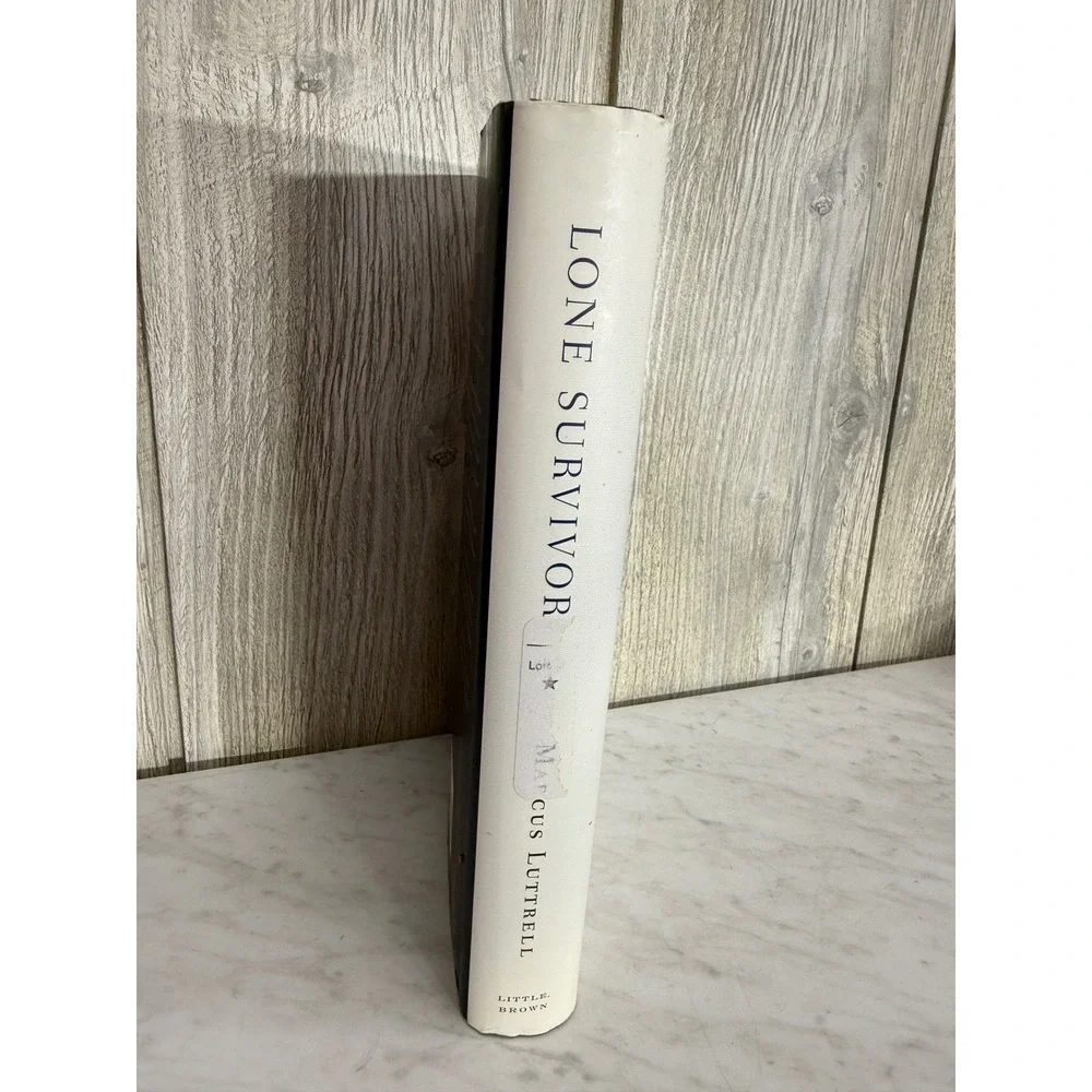 Lone Survivor Marcus Luttrell Hardcover Military Non-Fiction Navy SEAL Team 10